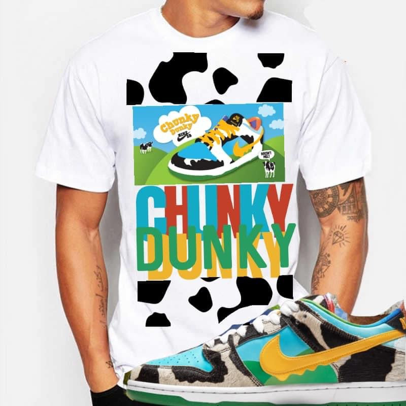 "Funky Chunky Dunk" T-shirt to Match Ben Jerry ice Cream Dunks - The Tshirt Goat