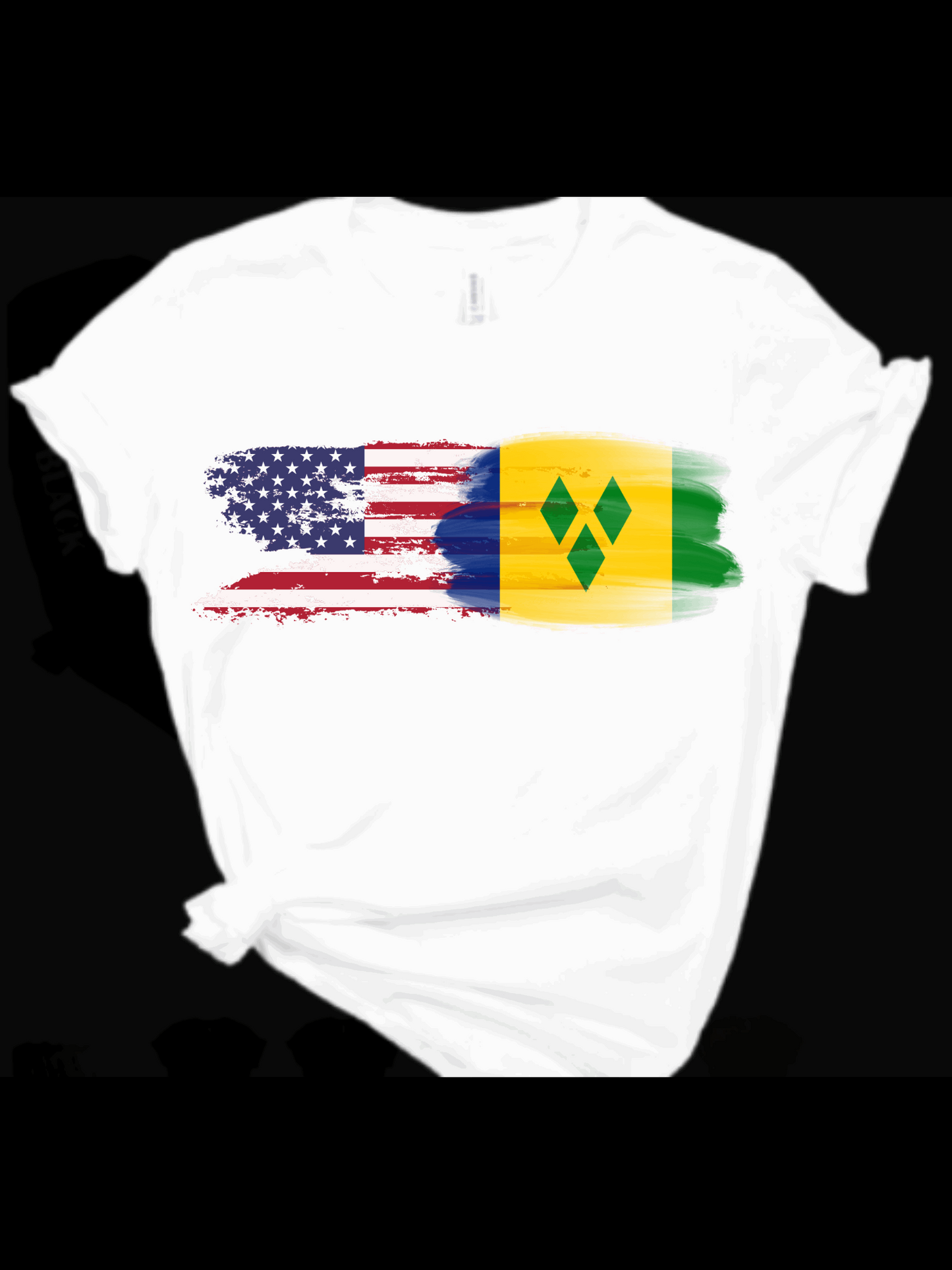 Caribbean Carnival Mixed American & St. Vincent and the Grenadines T-shirt