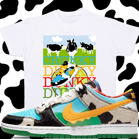 "Dunky Dunky Chunky Dunk" T-shirt to Match Ben Jerry ice Cream Chunky Dunks - The Tshirt Goat