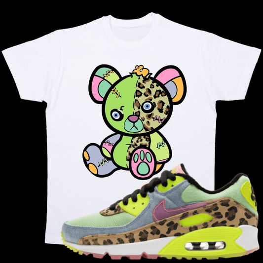 "Illusion Bear" T-shirt to Match Dancefloor Illusion Green's - The Tshirt Goat