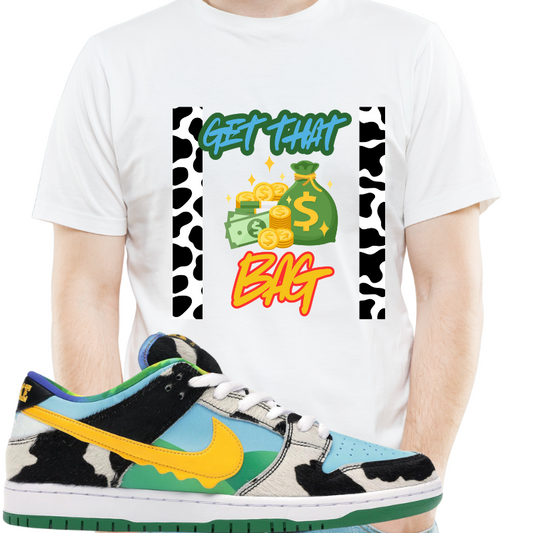 "Get a Bag" T-shirt to Match Ben Jerry ice Cream Chunky Dunks - The Tshirt Goat