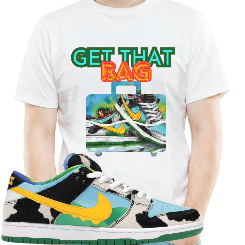 "Get that Bag" T-shirt to Match Ben Jerry ice Cream Chunky Dunks - The Tshirt Goat