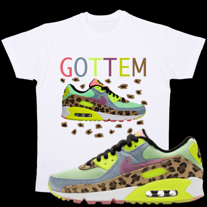 "Gottem" Cheetah T-shirt to Match Dancefloor Illusion Green's - The Tshirt Goat