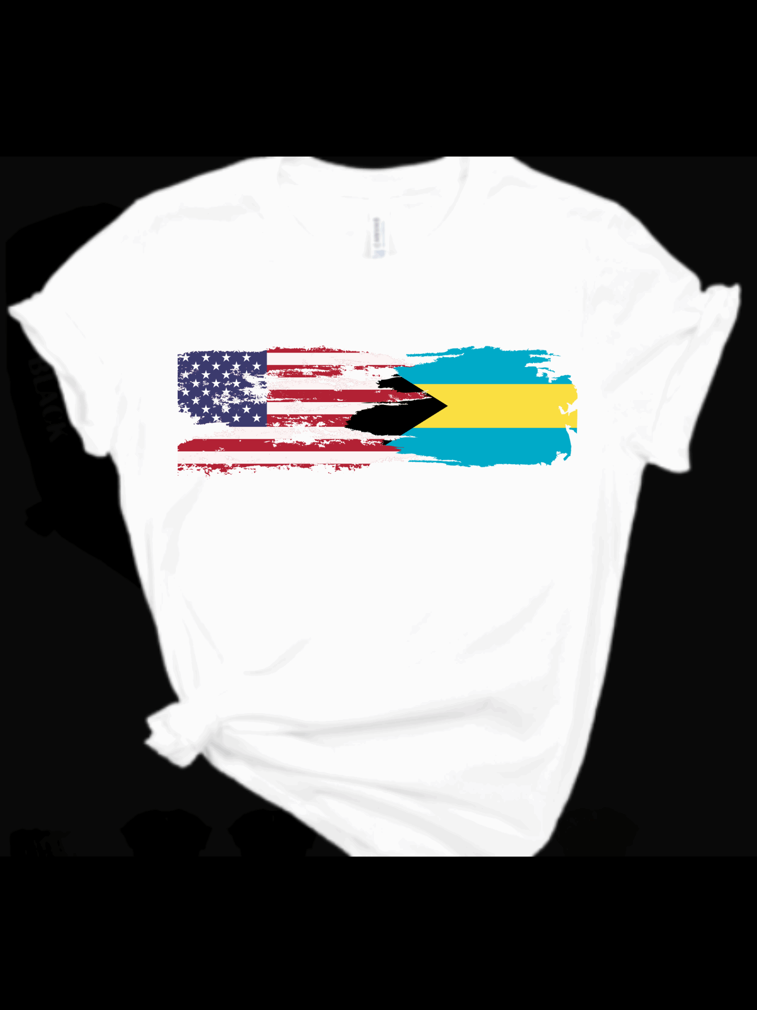 Caribbean Carnival Mixed American & Bahamas T-shirt