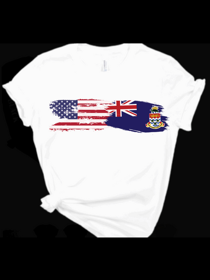 Caribbean Carnival American Mixed Caymen Islands T-shirt