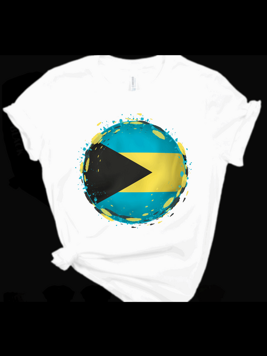 Caribbean Carnival Bahamas Splash T-shirt