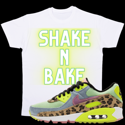 "Shake n Bake" T-shirt to Match Dancefloor Illusion Green's - The Tshirt Goat